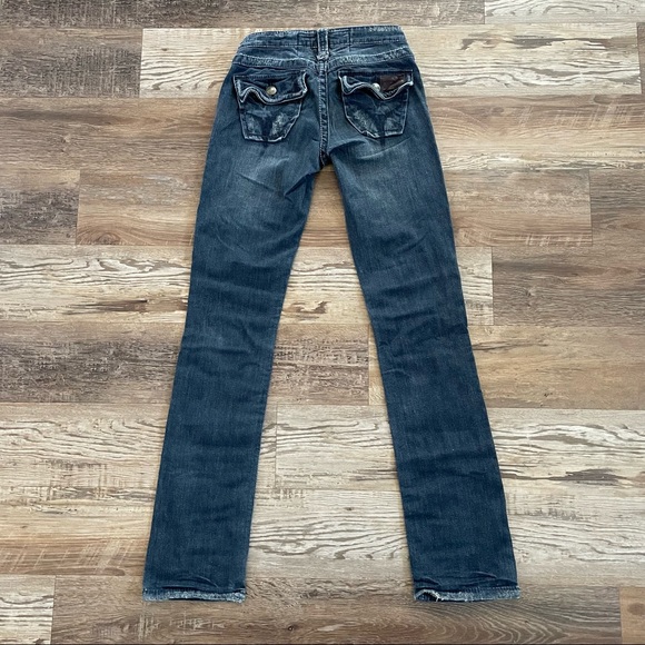 Stitch’s Maya Buffalo button country girl jeans 24 - Picture 8 of 9